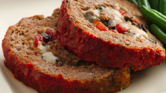 Stuffed meatloaf recipe