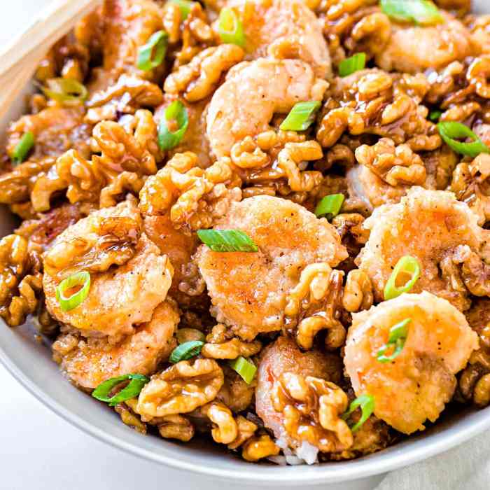 Honey walnut shrimp recipe