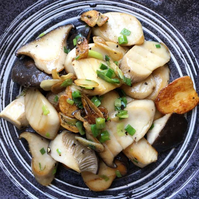 Mushroom scallops oyster king trumpet butter thyme brown recipes january 2021 comments