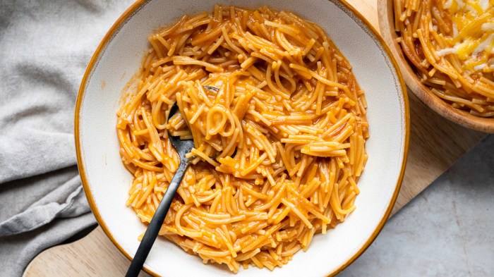 Fideo sopa muydelish satisfying flavor found noodle