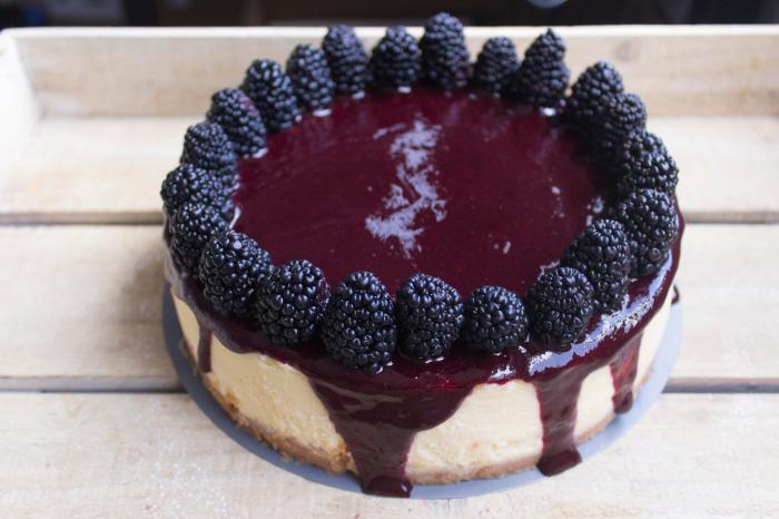 Blackberry cheesecake recipe