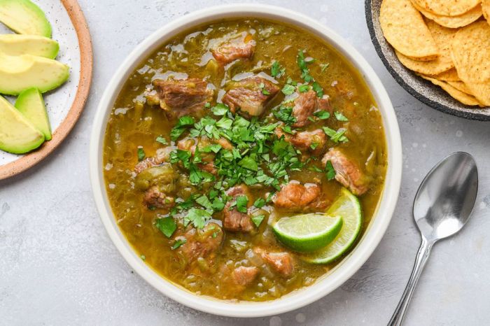 Pork green chili recipe