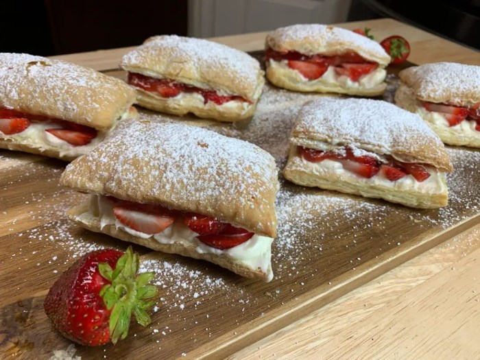 Puff pastry dessert recipes