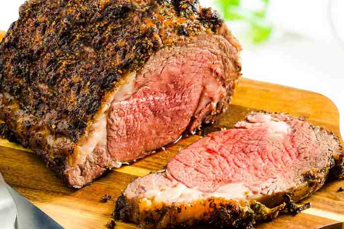 Roast rib boneless beef recipes herb classic crust ribeye updated february crusted