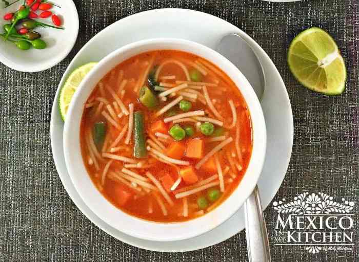 Fideo recipe