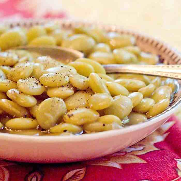 Butter beans recipe