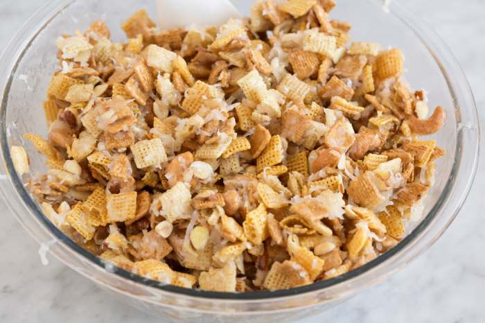 Sweet chex mix recipe