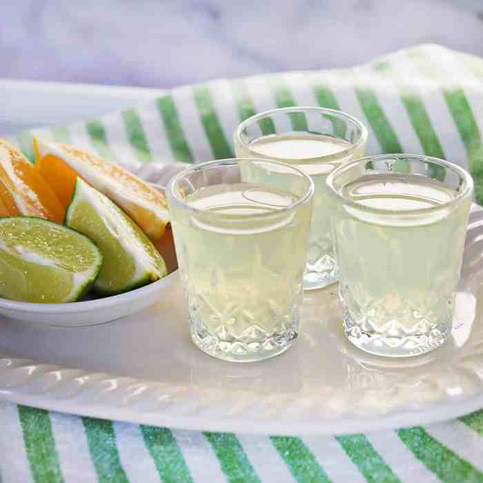 White tea shot recipe